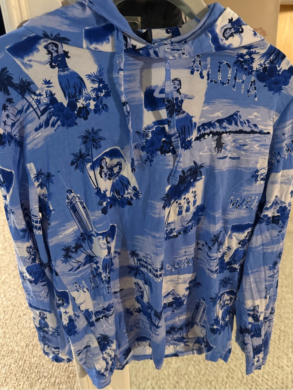NWOT Ralph Lauren Hawaiian Hoodie